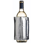 BarCraft Wrap Around Silver Wine Cooler image 3
