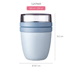 Lunch Pot Ellipse Nordic Blue image 2