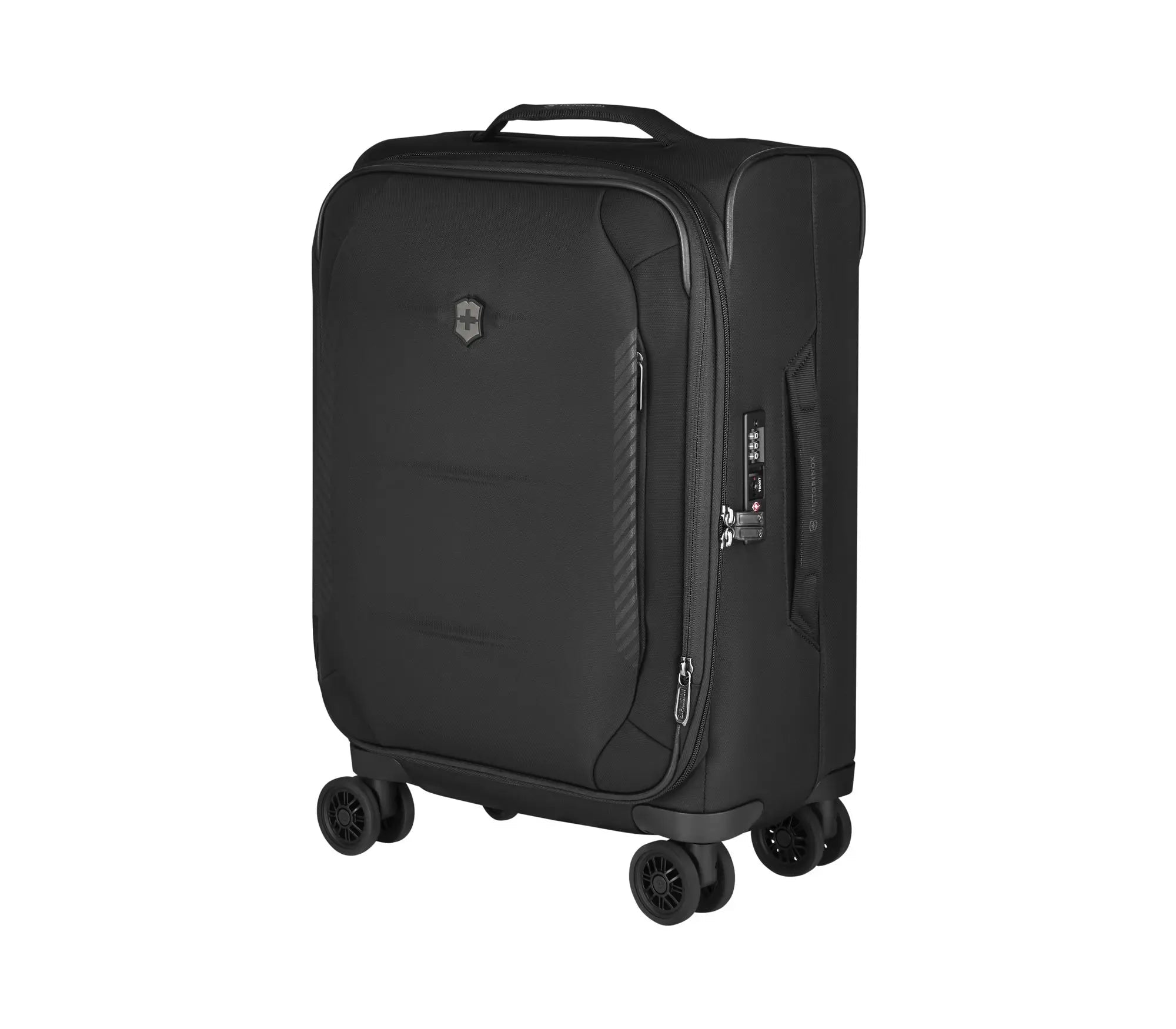 Victorinox Crosslight Frequent Flyer Softside Carry-On 8-Wheel Polyester Black - 41L image 5