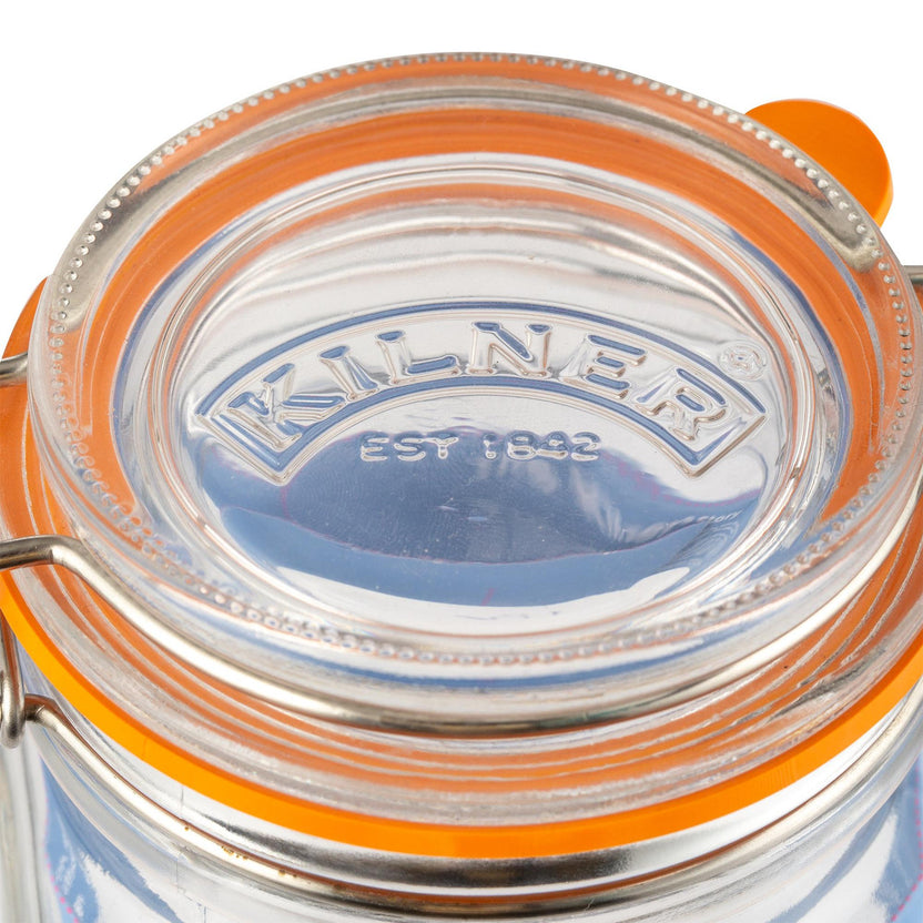 Kilner Square Clip Top Jar, 250ml / 9 x 8.5cm