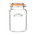 Kilner Square Clip Top Jar, 3 Litre