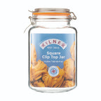 Kilner Square Clip Top Jar, 3 Litre
