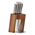 Scanpan Kalo 6 Piece Knife Block Set ? Walnut image 0