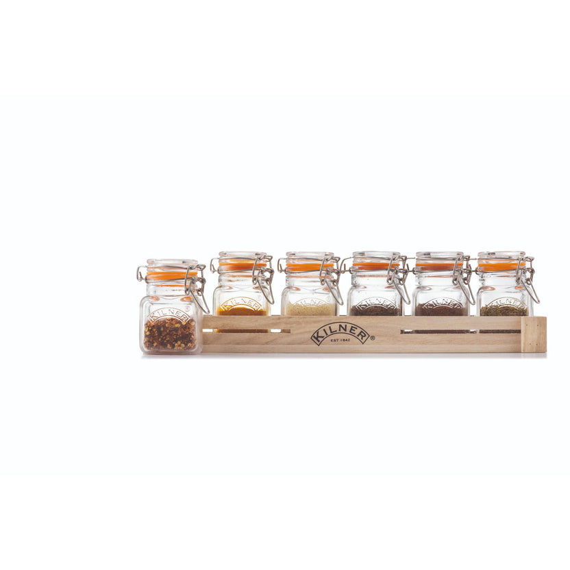 Kilner Spice Jar Set (7 Piece), 70ml