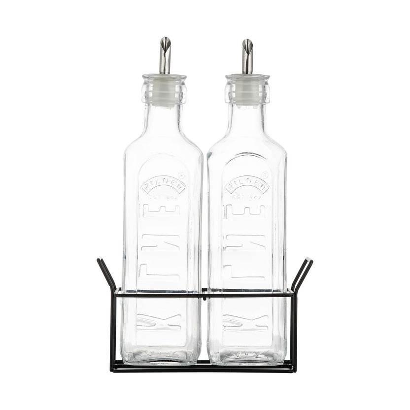 Kilner Oil Bottle Set of 2, 600ml