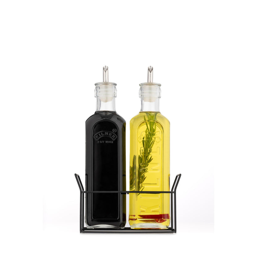 Kilner Oil Bottle Set of 2, 600ml