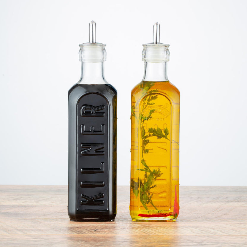 Kilner Oil Bottle Set of 2, 600ml