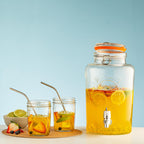 Kilner Round Storage Jar with Dispensing Tap, 5 Litre