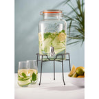 Kilner Round Storage Jar with Dispensing Tap, 5 Litre