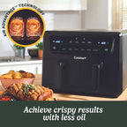 Cuisinart XXL Dual Zone Air Fryer PFAS Free10.4L (AFD-10OBLXA)