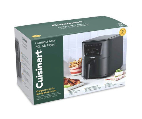 Cuisinart Compact Max Air Fryer PFAS Free 7.6L (AFS-8OBLXA)