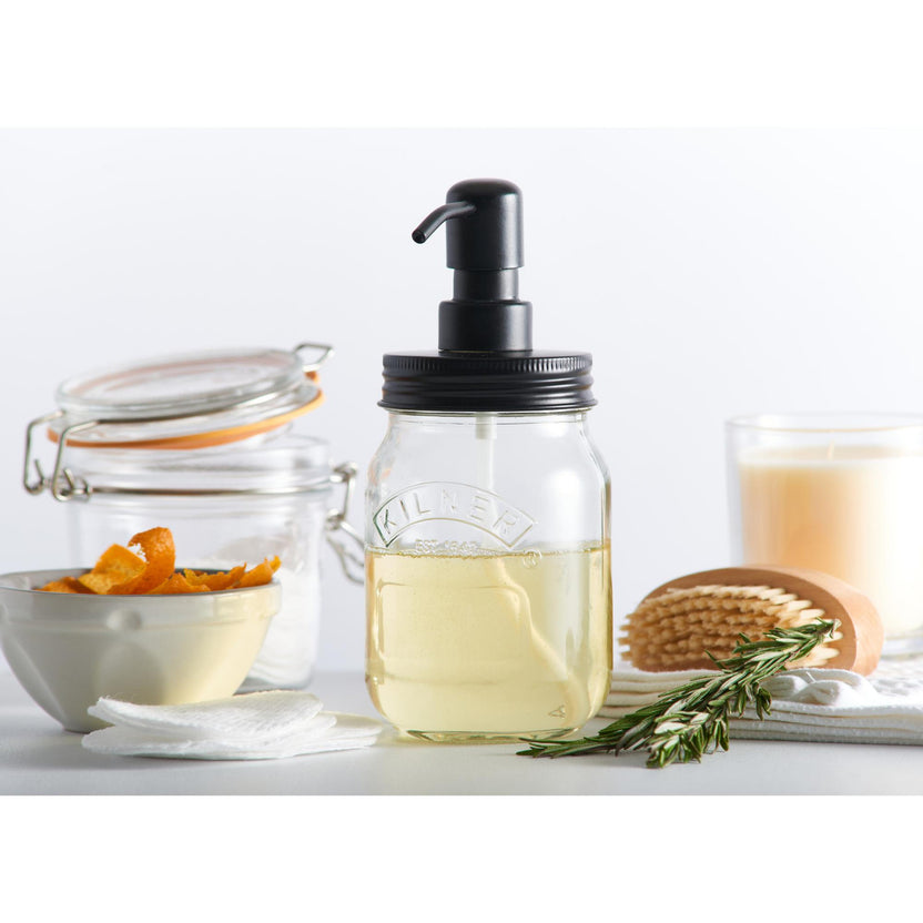 Kilner Liquid Soap and Hand Lotion Dispenser, 500ml