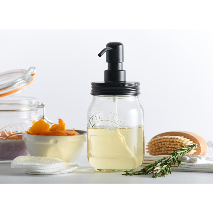 Kilner Liquid Soap and Hand Lotion Dispenser, 500ml