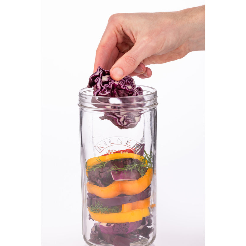 Kilner Wide Mouth Fermentation Set, 1 Litre