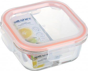 Wiltshire Square Glass Container with 2 Dividers 500ml image 2
