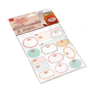 Bormioli Rocco Set 30 Quattro Stagioni Stickers image 0