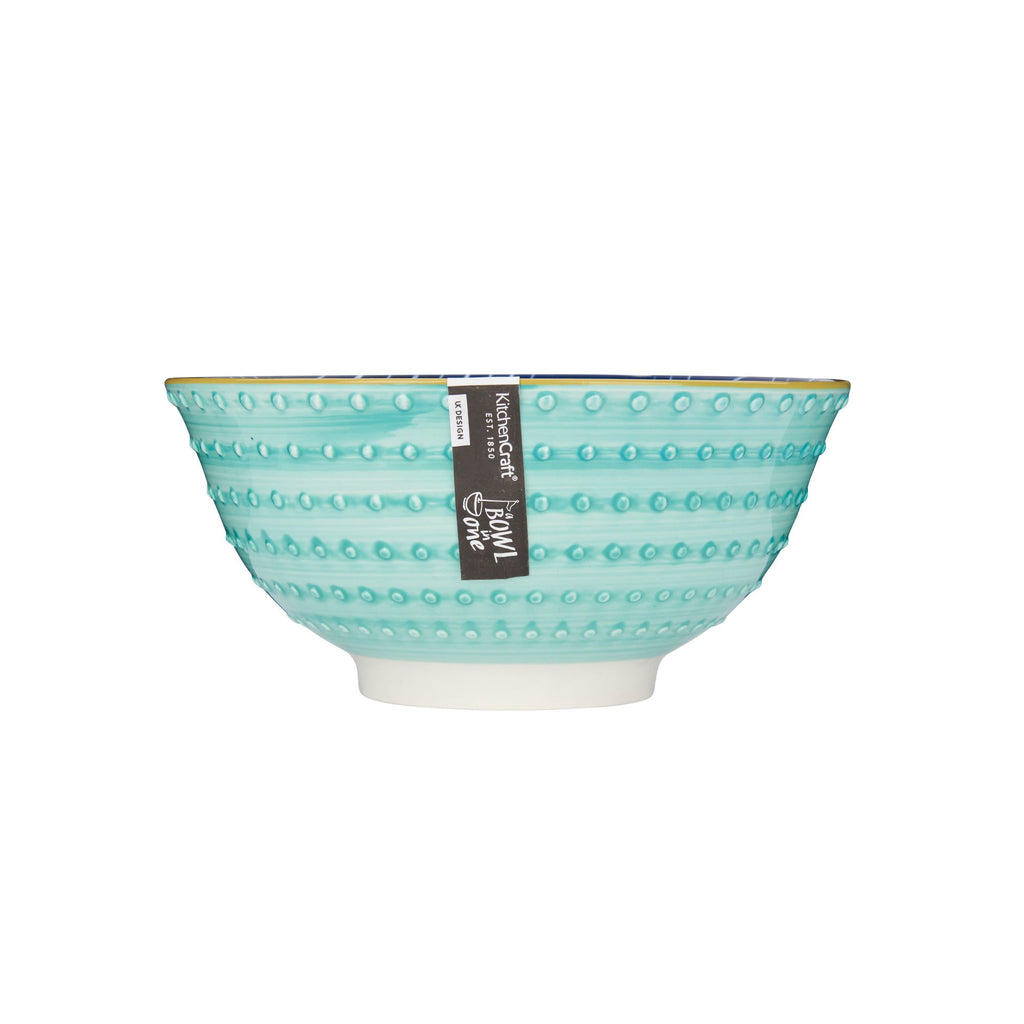 Mikasa Does it All Bowl 15.7cm - Leafy Indigo image 4