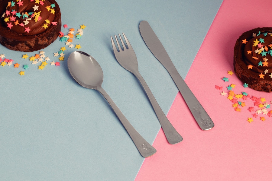 Tramontina Baby Friends Childrens Cutlery 3 Piece Set image 2