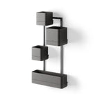 Umbra Cubiko Wall Planter - Black image 0