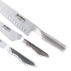 Global Classic 3 Piece Knife Set with Fluted Cooks Knife image 1