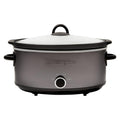 Westinghouse 6.5L Slow Cooker, Black Stainless Steel image 0