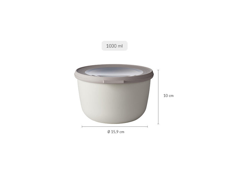 Cirqula Round 1000ml Nordic White image 2