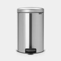 Brabantia Newicon Pedal Bin 20 Litre - Matt Steel image 0