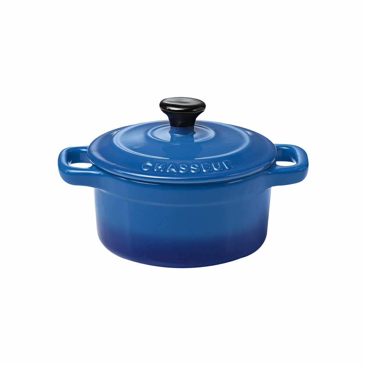 Chasseur Mini Cocotte 10cm diam. x 9cm/300ml Blue image 0