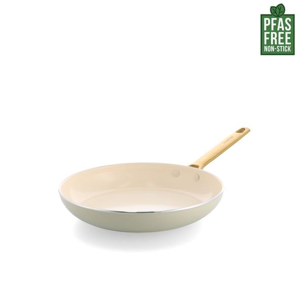 GreenPan Padova PFAS Free 28cm Open Frypan Cream