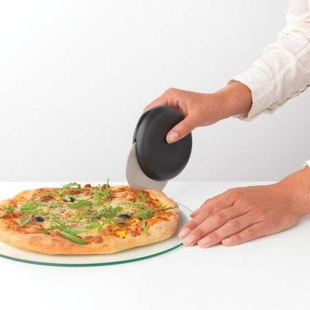 Brabantia Pizza Cutter Plus Blade Guard Tasty+ - Dark Grey image 1