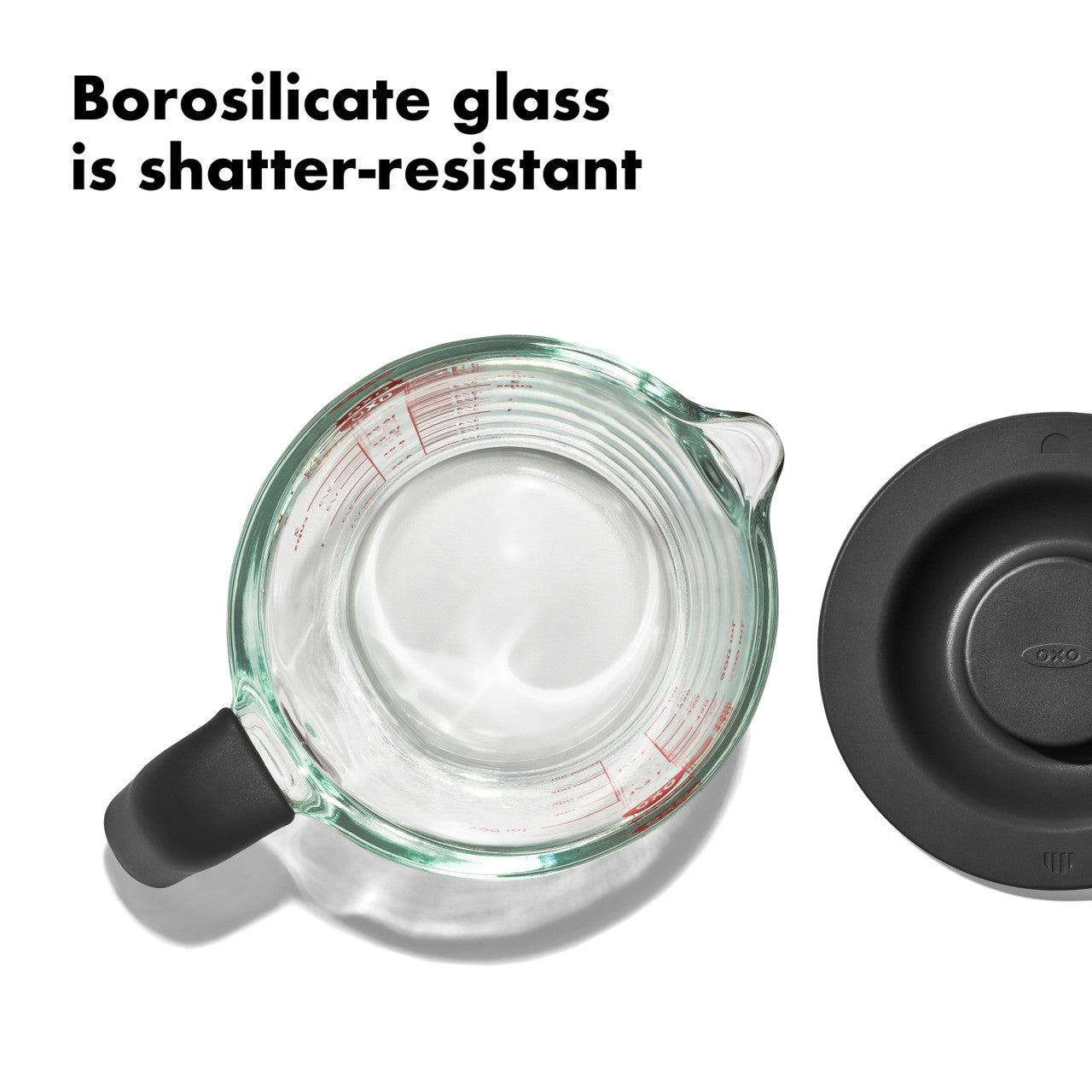 Oxo Good Grips Glass Measuring Cup with Lid - 2 Cup/ 500ml image 1