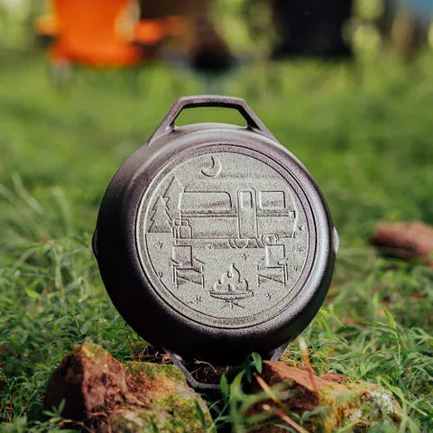 Lodge Wanderlust Dual Handled Skillet Camper 26cm x 5cm image 3