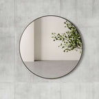 Umbra Hubba Wall Mirror - Metallic-Titanium image 2