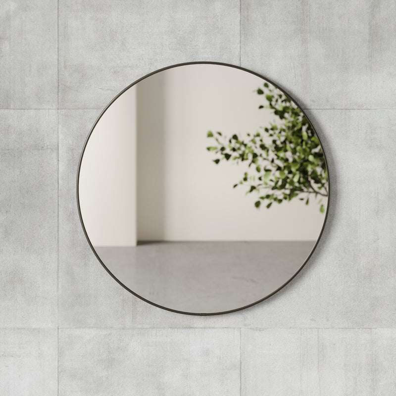 Umbra Hubba Wall Mirror - Metallic-Titanium image 2