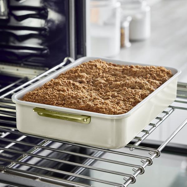 GreenPan Rectangular Cake/Roast Pan w Handles 30.2cm x 25.2cm - PFAS Free
