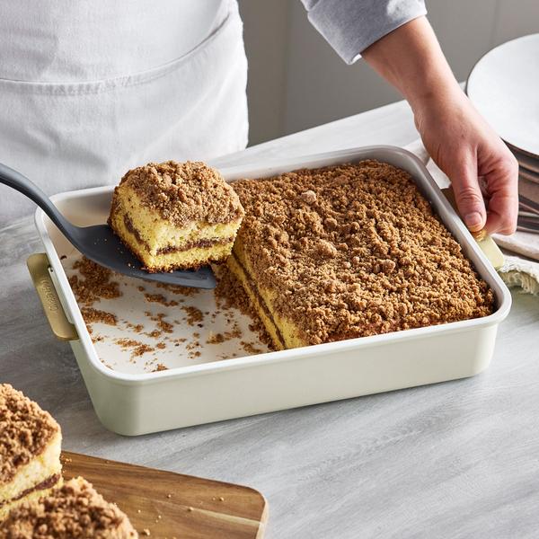 GreenPan Rectangular Cake/Roast Pan w Handles 30.2cm x 25.2cm - PFAS Free
