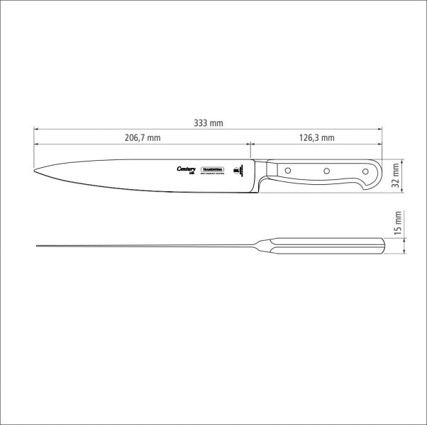 Tramontina Century Forged Carving Knife 8", 20cm image 3