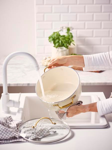 GreenPan Padova PFAS Free Casserole 24cm/4.71L Cream