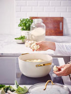 GreenPan Padova PFAS Free Casserole 24cm/4.71L Cream