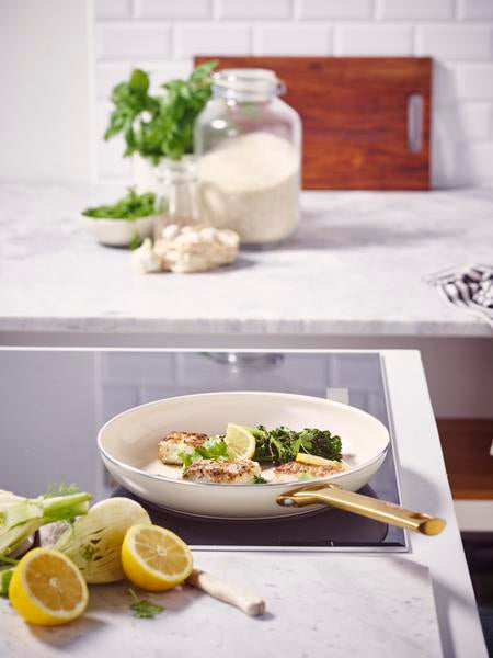 GreenPan Padova PFAS Free Frypan 24cm Cream
