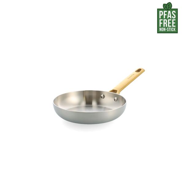 GreenPan Padova Stainless Steel PFAS Free Frypan 28cm