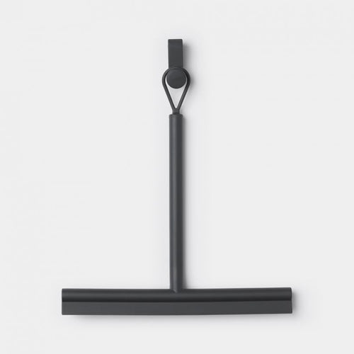 Brabantia Shower Squeegee ReNew, with door hook - Dark Grey image 0