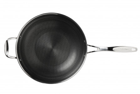 Stanley Rogers Matrix Stainless Steel Wok Pan 32cm image 4