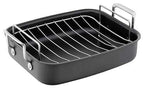 JAMIE OLIVER Jamie Oliver Premium Hard Anodised Roaster & Rack 26 x 32cm image 0