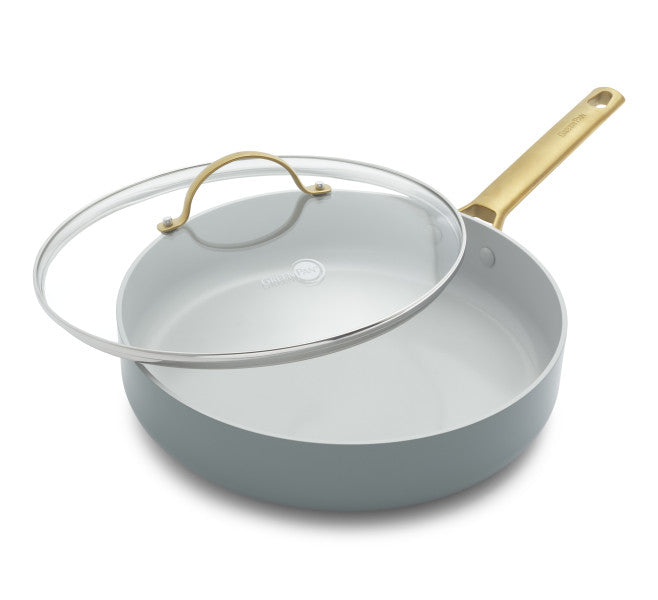 GreenPan Padova Smokey Blue Covered Saut? Pan 28cm/3.6L image 2