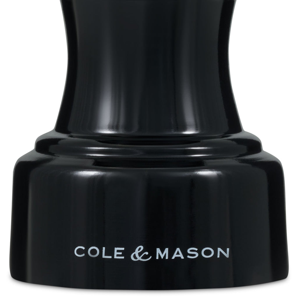 Cole & Mason Hoxton Black Gloss Salt Mill 104mm image 4