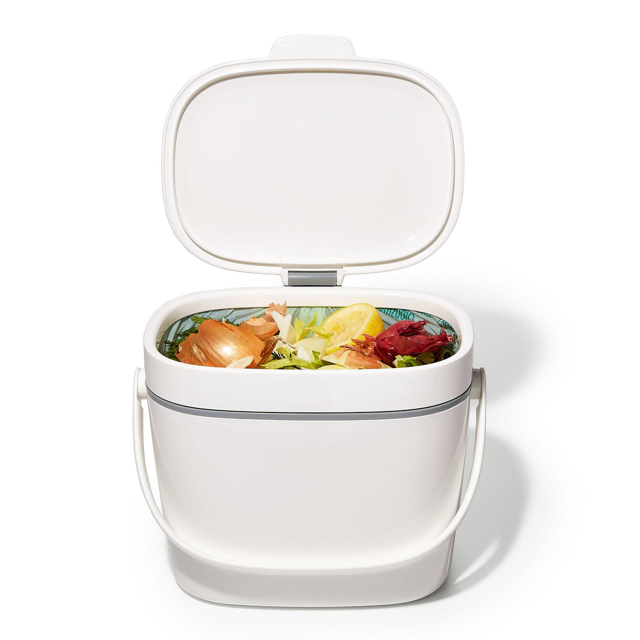 Oxo Easy-Clean Compost Bin ? White image 1