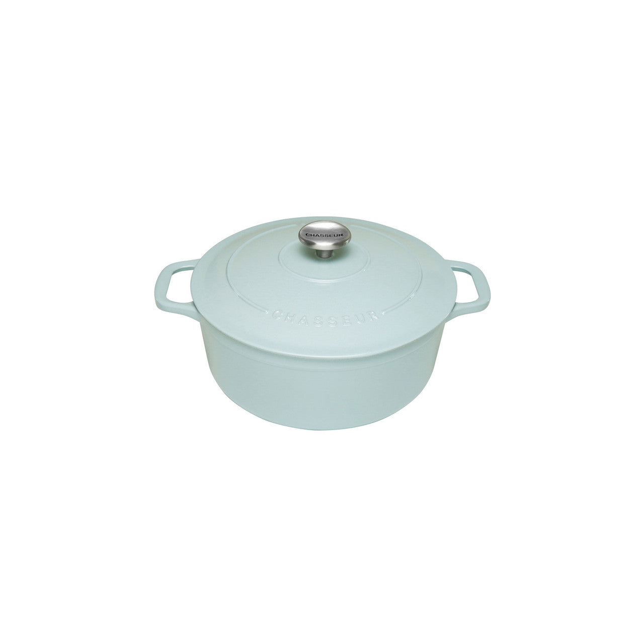 CHASSEUR ROUND FRENCH OVEN DUCK EGG BLUE image 0