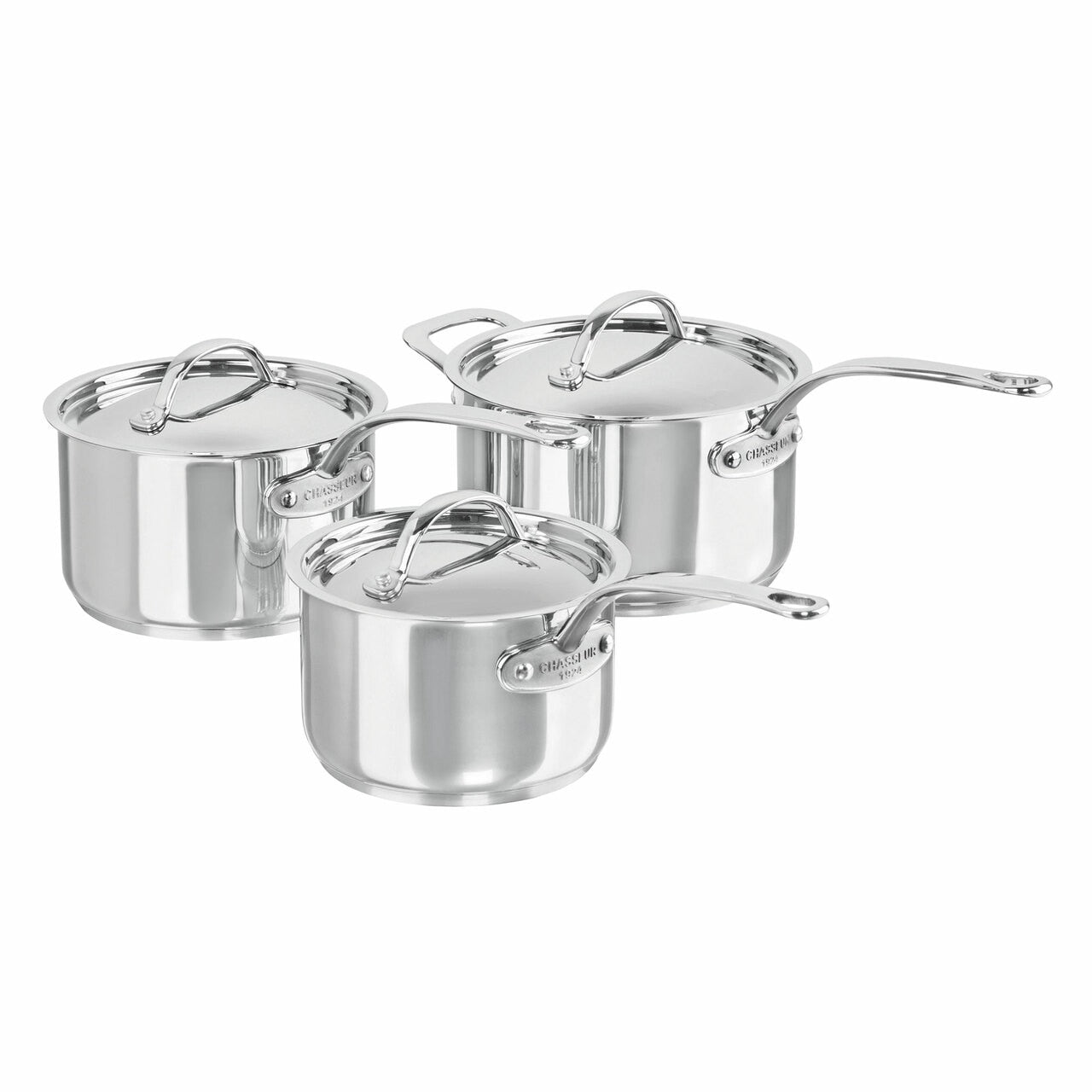 Chasseur Maison 3 Piece Saucepan Set image 0