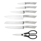 Scanpan Classic Steel 8 Piece Eclipse Knife Block Set image 1